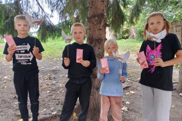 Беседа и изготовление поделки «День мира»