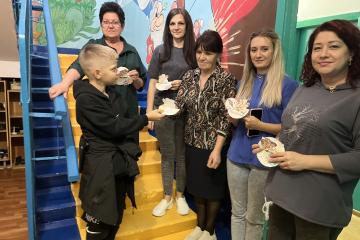 Акция «Открытка воспитателю»