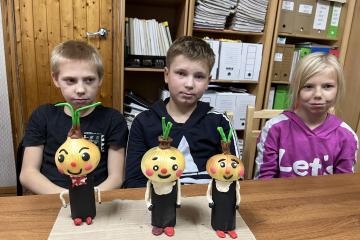 Отчет о проведении мастер-класса «Чиполлино»